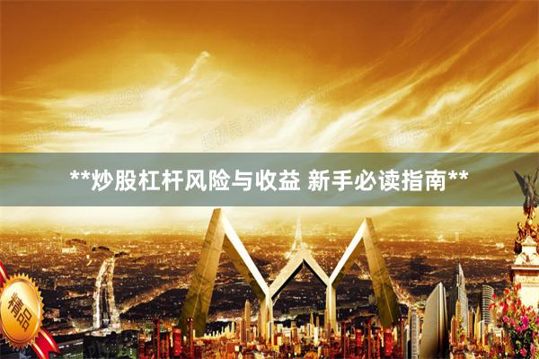 **炒股杠杆风险与收益 新手必读指南**